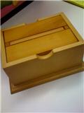 "SURPRISE & DELIGHT WOOD CIGARETTE  BOX?