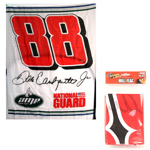 Dale Earnhardt Jr. NASCAR Wall Flags