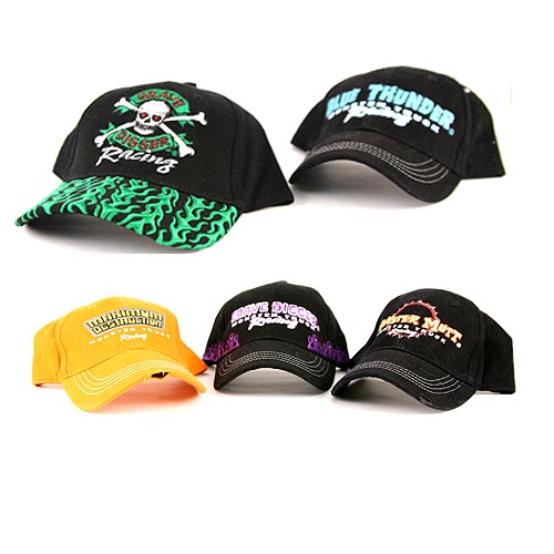 Assorted Childrens Monster Truck Ballcaps