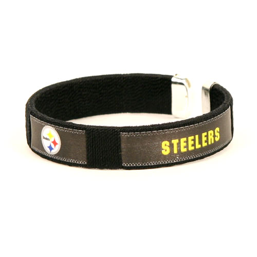 Licensed Pittsburgh Steelers Fan Bracelet