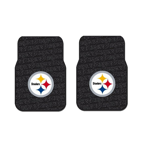 NFL 2pc Rubber Car Mats