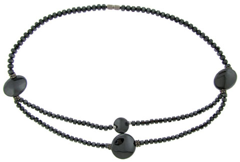 HEMATITE NECKLACE 12N63725