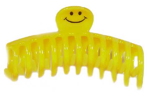 Smiley Face Hair Claw 6HBC266