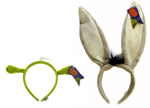 Prepriced Shrek & Donkey Ear Headband 6PPTHBK21826