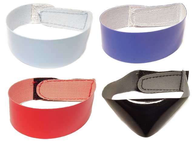 Teen Colored Leather Velcro Bracelets (Style # B2422)