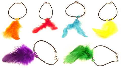 Teen Feather Bracelets (Style # B2571)