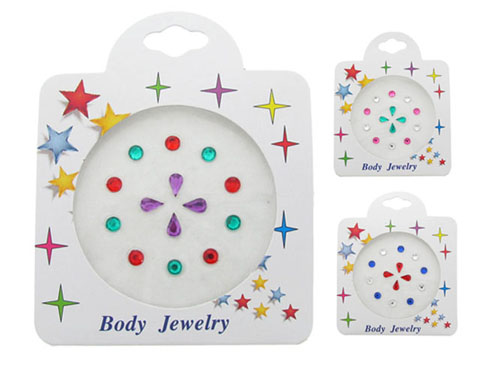 Assorted Style Body Jewel Crystals (BDJ7)