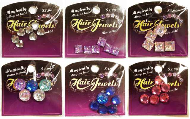 Hair Jewels in Assorted Styles, Sizes (Style # BDJ99)