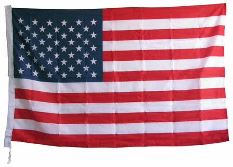 3'x5' Vinyl American Flag F13