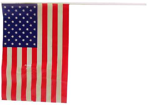 8"x12" Vinyl American Flag F9