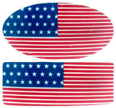 American Flag Barrette FH18367