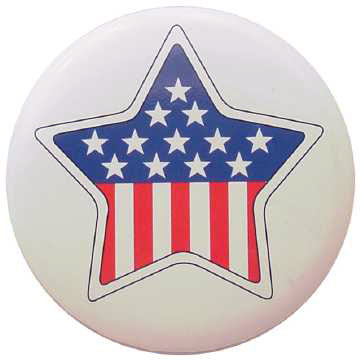 Patriotic Button Pin FP21