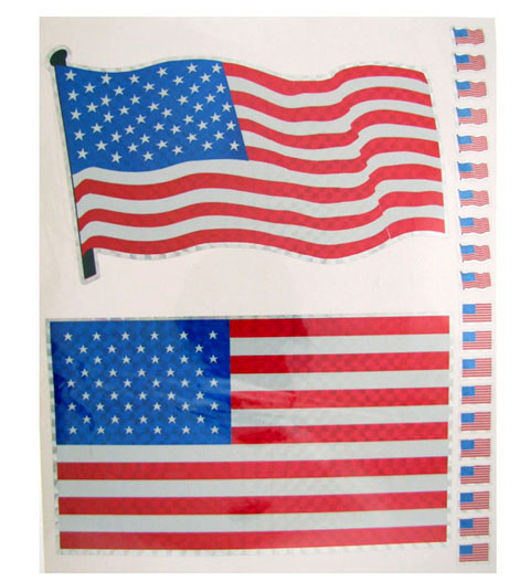 American Flag Sticker Sheets FS99100