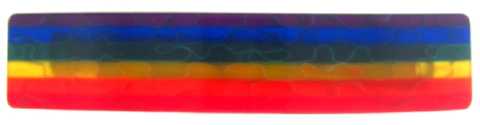 Rainbow Striped Barrette H678186