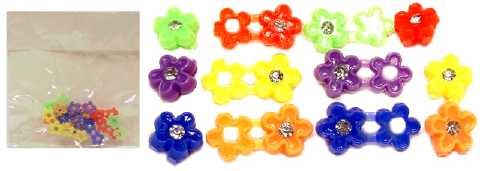 Assorted Color Flower Hair Clip HBC23