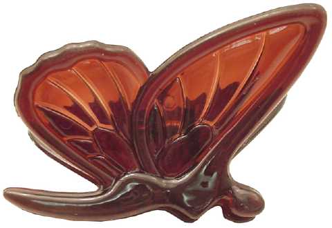 Brown Acrylic Fairy Hair Claw HBC5000