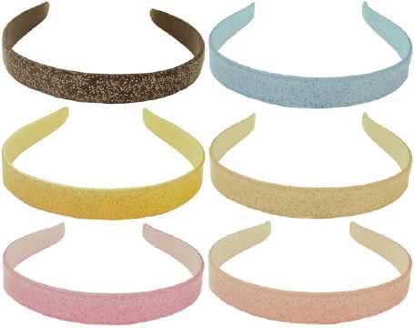 Glittery Acrylic Headband HBK12344