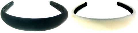Black & White Fabric Headbands HBK30074