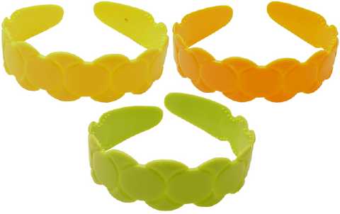 Citrus Colors Acrylic Headband HBK49627