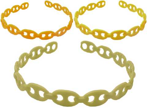 Citrus Colors Acrylic Headband HBK59366