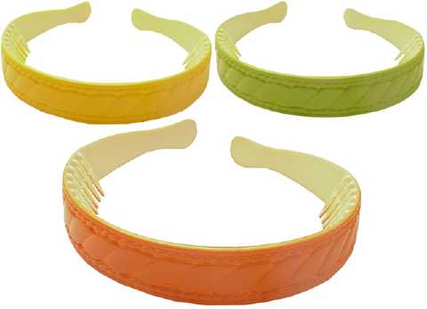 Citrus Colors Acrylic Comb Headband HBK59397