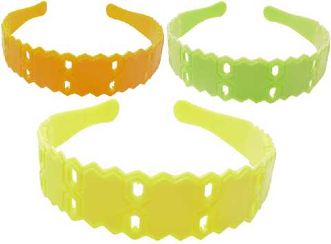 Citrus Colors Wide Acrylic Headband HBK59433