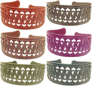 Ornate Pattern Wide Acrylic Headband HBK59649