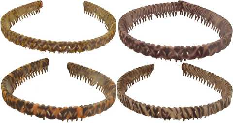 Animal Print Velveteen Comb Headband HBK69018