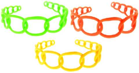 Bright Chain Link Look Headband HBK9016