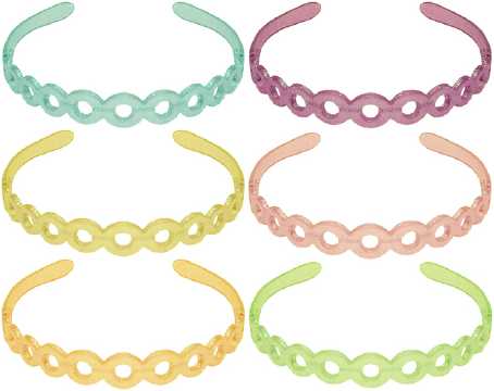 Linked Circles Headband HBK9043