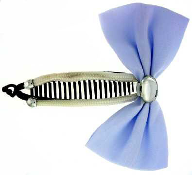 Fabric Bow Banana Hair Combs HC20813