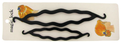 Black Acrylic Styling Combs HC3194