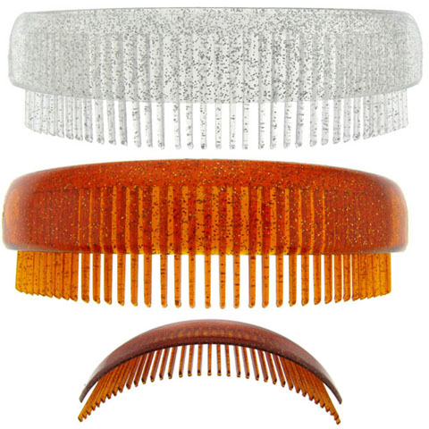 Glittery Hair Combs HC49585