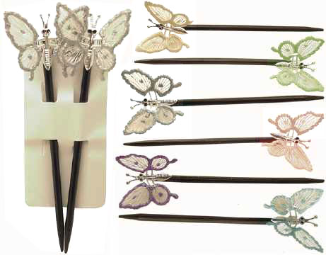 Moving Wing Butterfly Hair Pick HP2A