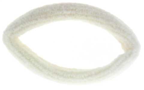 White Terry-Cloth Scrungies HS241