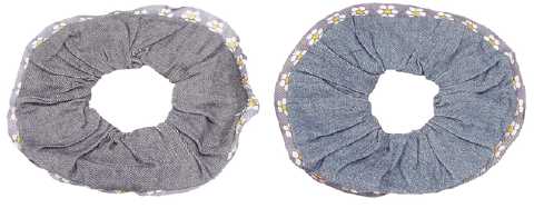 Assorted Shade Denim Scrungies HS2524