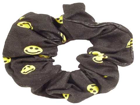 Black Smileys Scrungie HS451