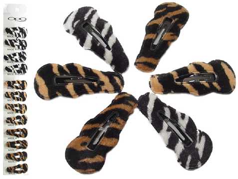 Animal Print Snap Clip HSC89H