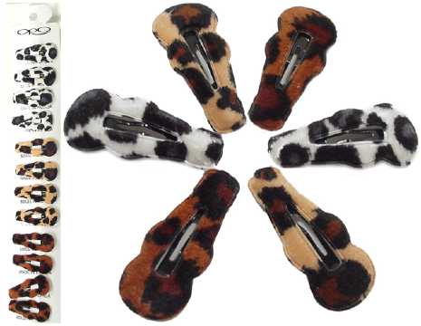 Animal Print Snap Clip HSC89P