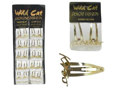 Goldtone "KISS" Snap Clip HSC986