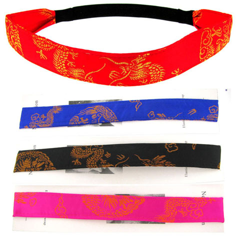 Dragon Pattern Brocade Hair Wrap HW2667