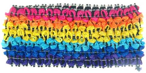 Rainbow Pattern Head Wrap HW3317