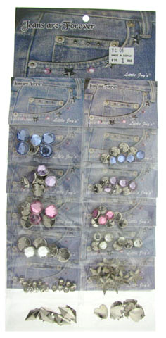 Faux Rhinestone Jean Jewels JJ1