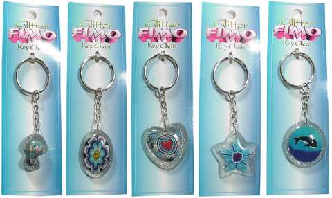 Carded Fimo Key Chain KC368