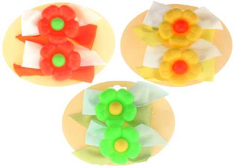 Children's Flower Barrette Sets KH36316