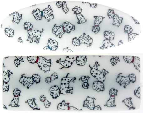 Children's Dalmatian Print Barrettes 6KH55463