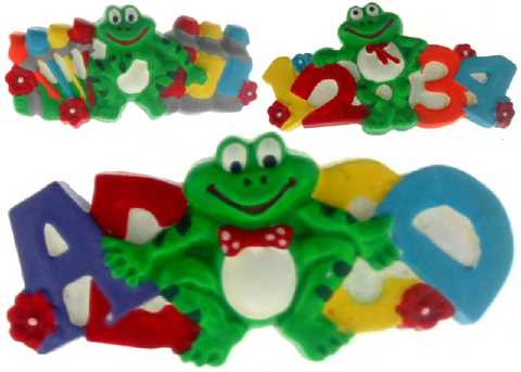 Children's Frog Barrettes KH68323