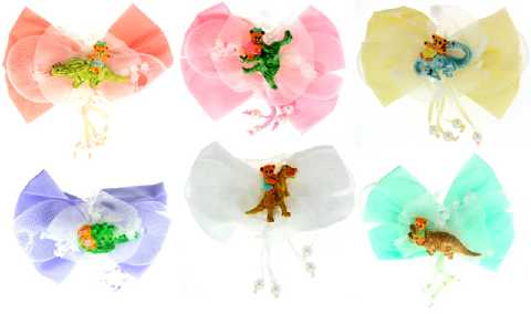 Bears & Dinosaurs Barrettes KH78103