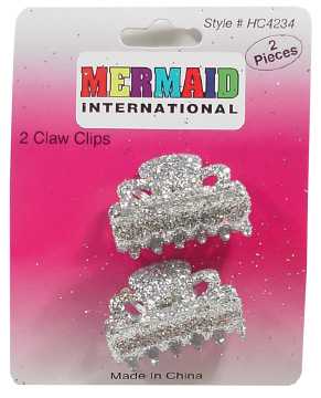 Children's Glitter Hair Claws KHBC34