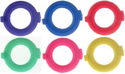 Assorted Color Children's Hair Claws 6KHBC94046C